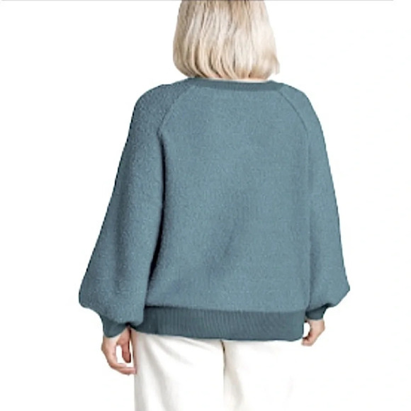 🌸Puff Sleeve Boat Neck Sweater From Umgee - Picture 13 of 16